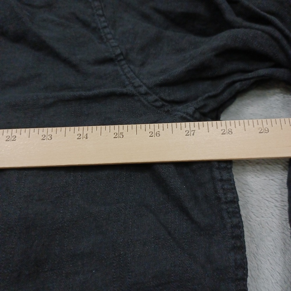 Tommy Bahama Shirt Mens 2XL Black Button Up Linen Preppy Long Sleeve Casual - Picture 8 of 8